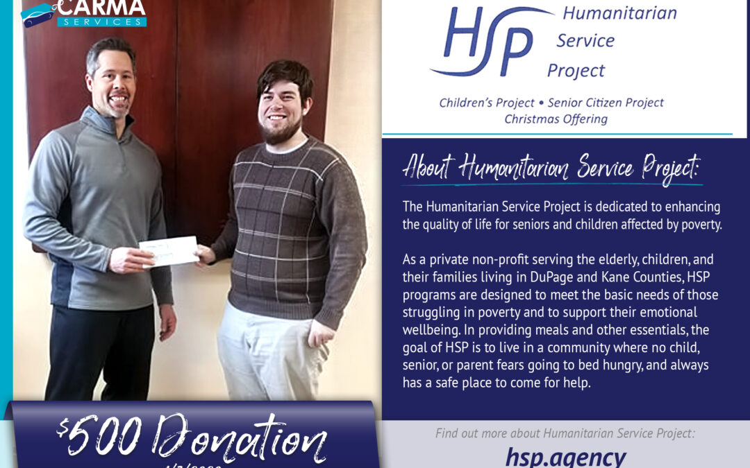 Humanitarian Service Project (1/3/2020)