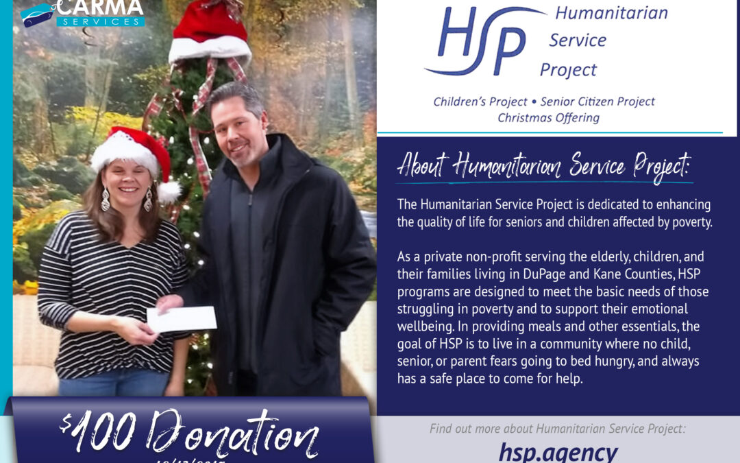 Humanitarian Service Project (12/13/2019)