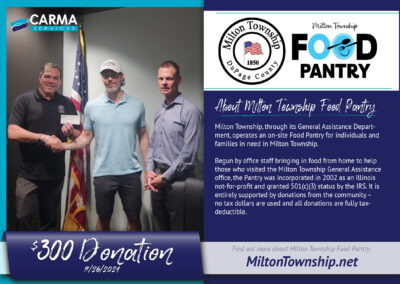 Milton Township Food Pantry (9/26/2021)