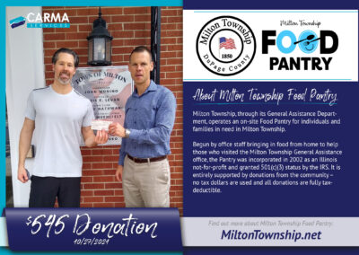 Milton Township Food Pantry (10/27/2021)