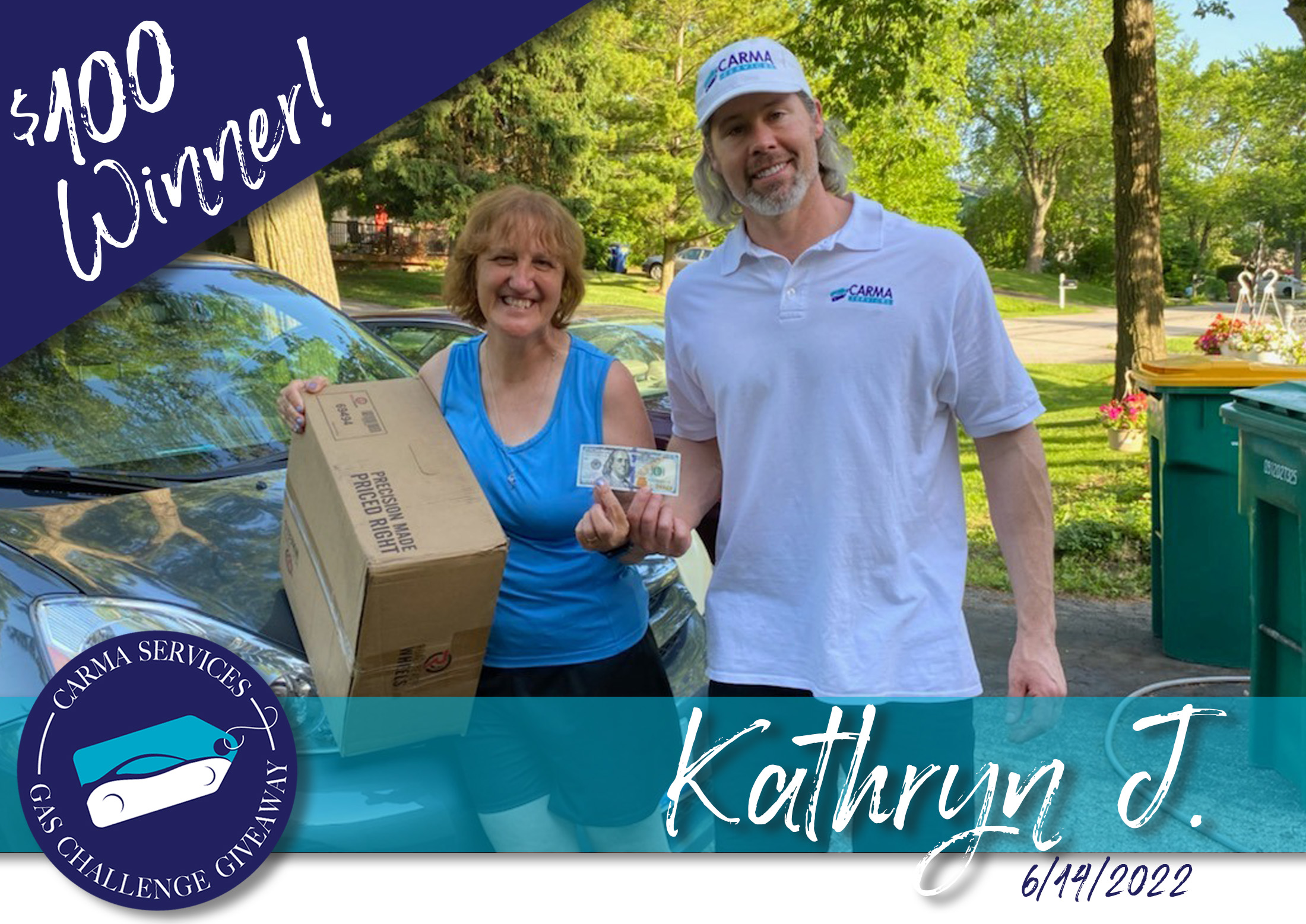 $100 Winner, Kathryn J.