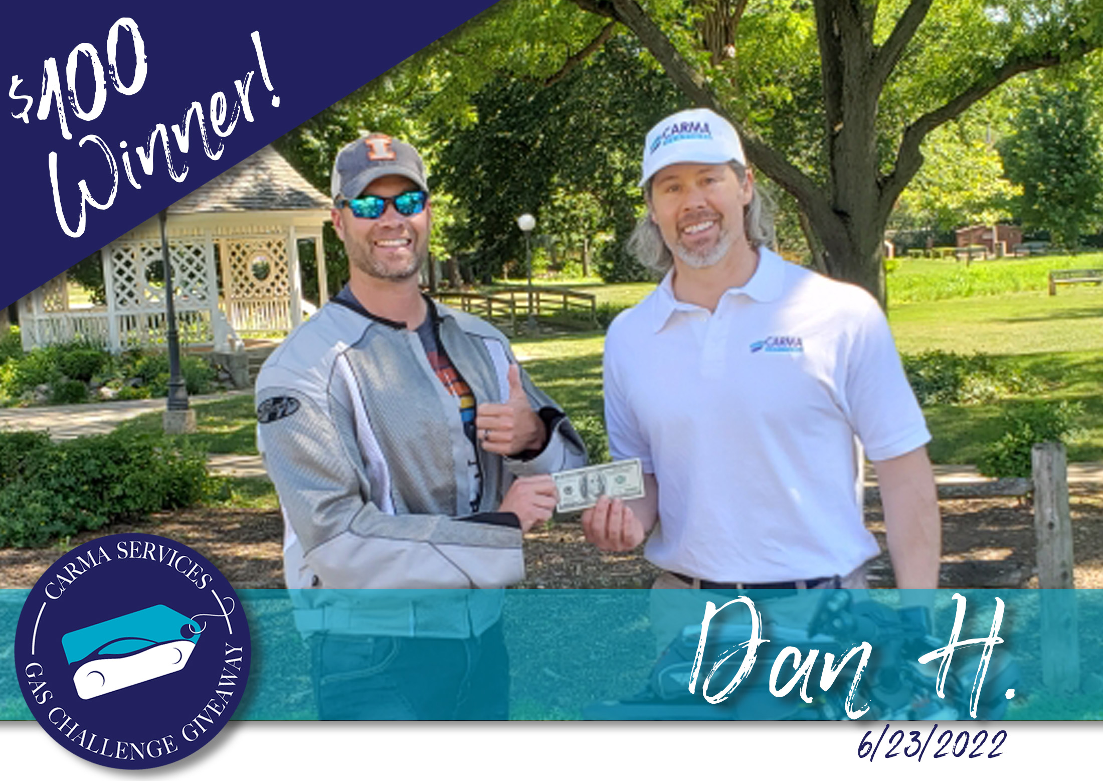 $100 Winner, Dan H.