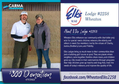 Wheaton Elks Lodge (1/7/2022)