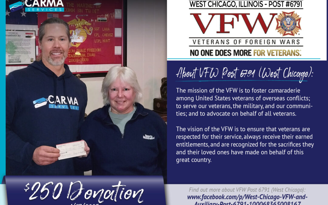 West Chicago VFW Post 6791 (1/27/2024)