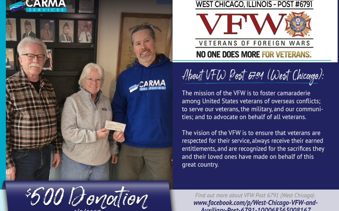 West Chicago VFW Post 6791 (1/9/2025)