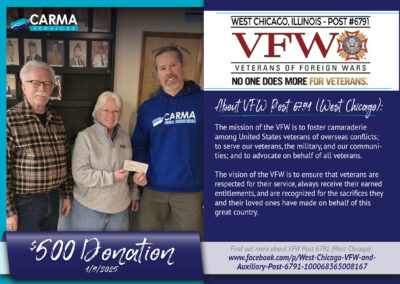 West Chicago VFW Post 6791 (1/9/2025)