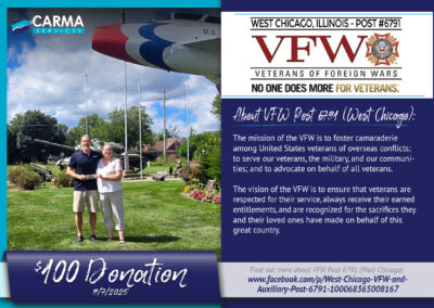 West Chicago VFW Post 6791 (9/7/2025)