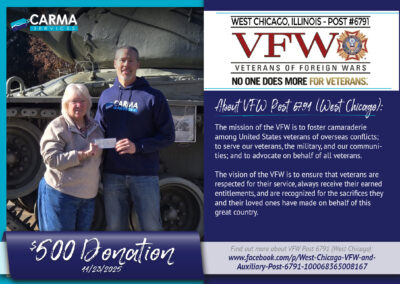 West Chicago VFW Post 6791 (11/23/2025)