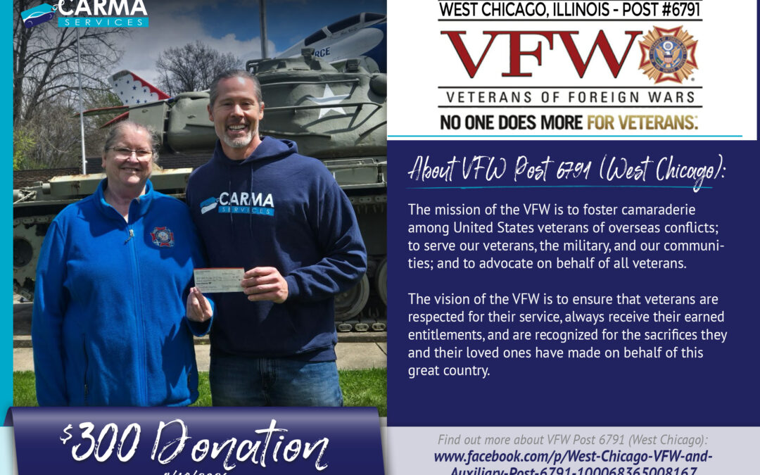 West Chicago VFW Post 6791 (4/18/2026)