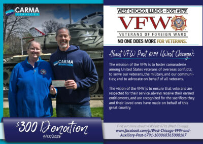 West Chicago VFW Post 6791 (4/18/2026)