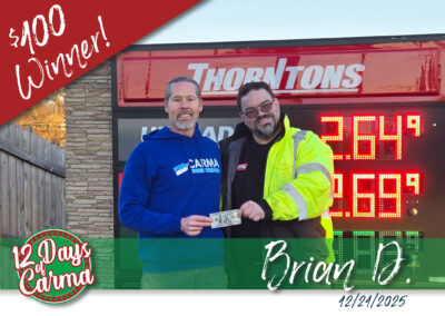 Brian D. (12/21/2025)