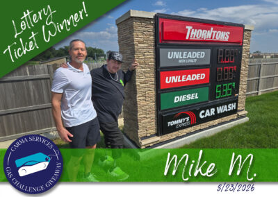Mike M. (8/23/2026)