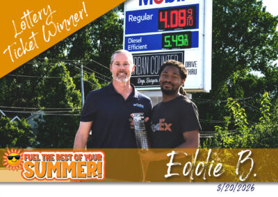 Eddie B. (8/20/2026)