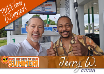 Jerry W. (8/29/2026)
