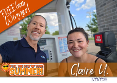 Claire U. (8/26/2026)